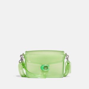 Green Coach jelly purse